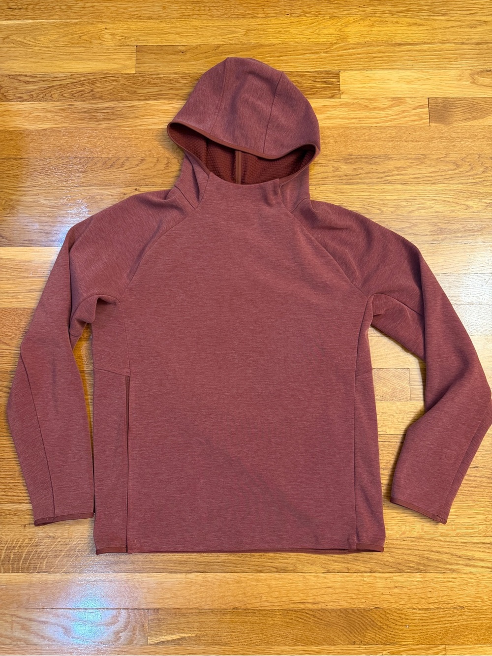 Lululemon GridLiner Fleece Hoodie Heathered Date Brown - Size Medium